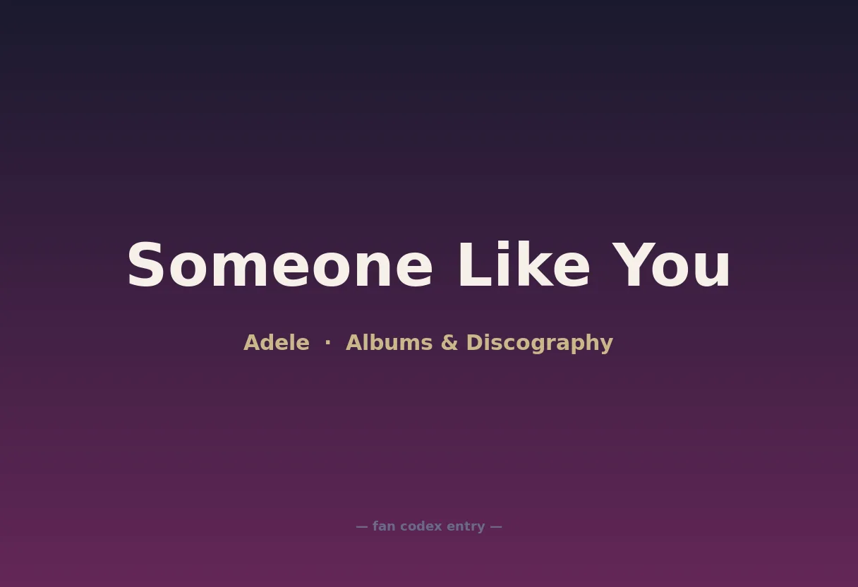 Someone Like You